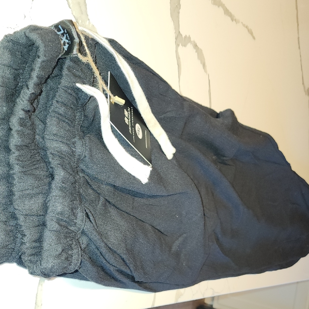 Jishinman Black Streetwear Joggers